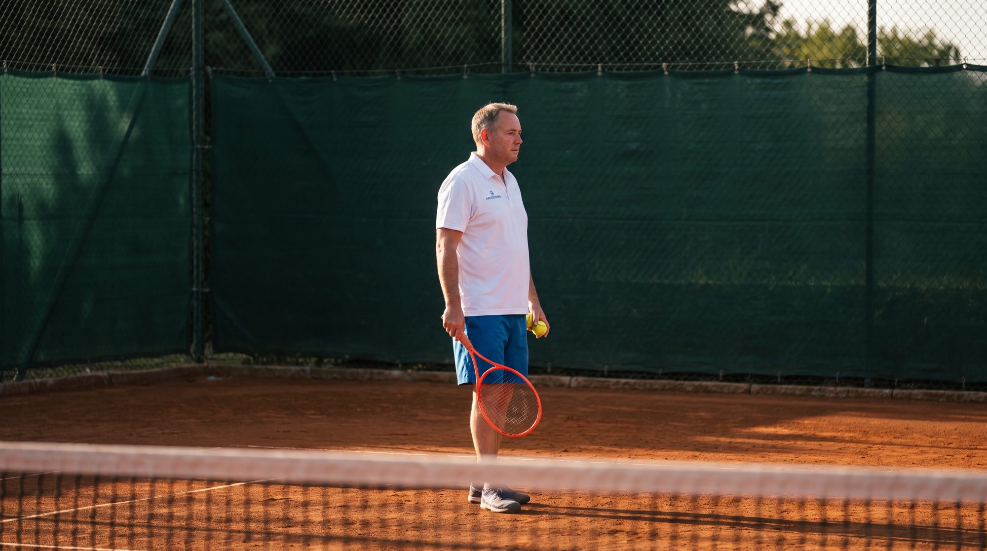 Geoffroy Dupuis on court — video