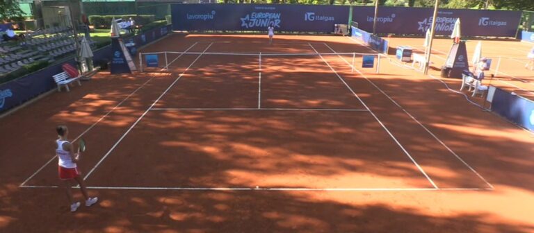 Clay court at the Tennis Europe European Junior Championships